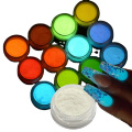 Factory direct! cosmetic grade colorful glow in the dark pigment decoration for nali art